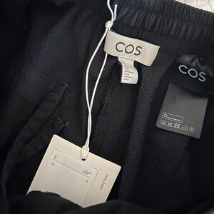 COS seersucker wide leg pant